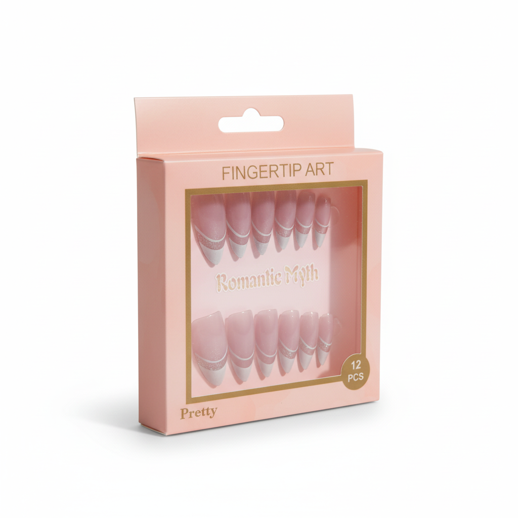 Soft Pink Press-On Nails
