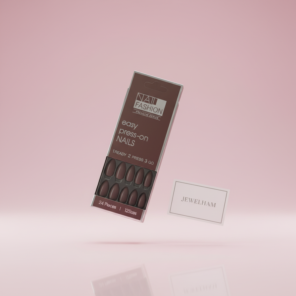 Matte Mocha Press-On Nails