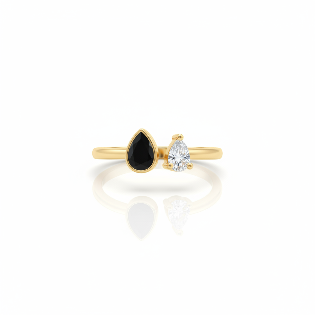 Onyx Spark Ring - Drop
