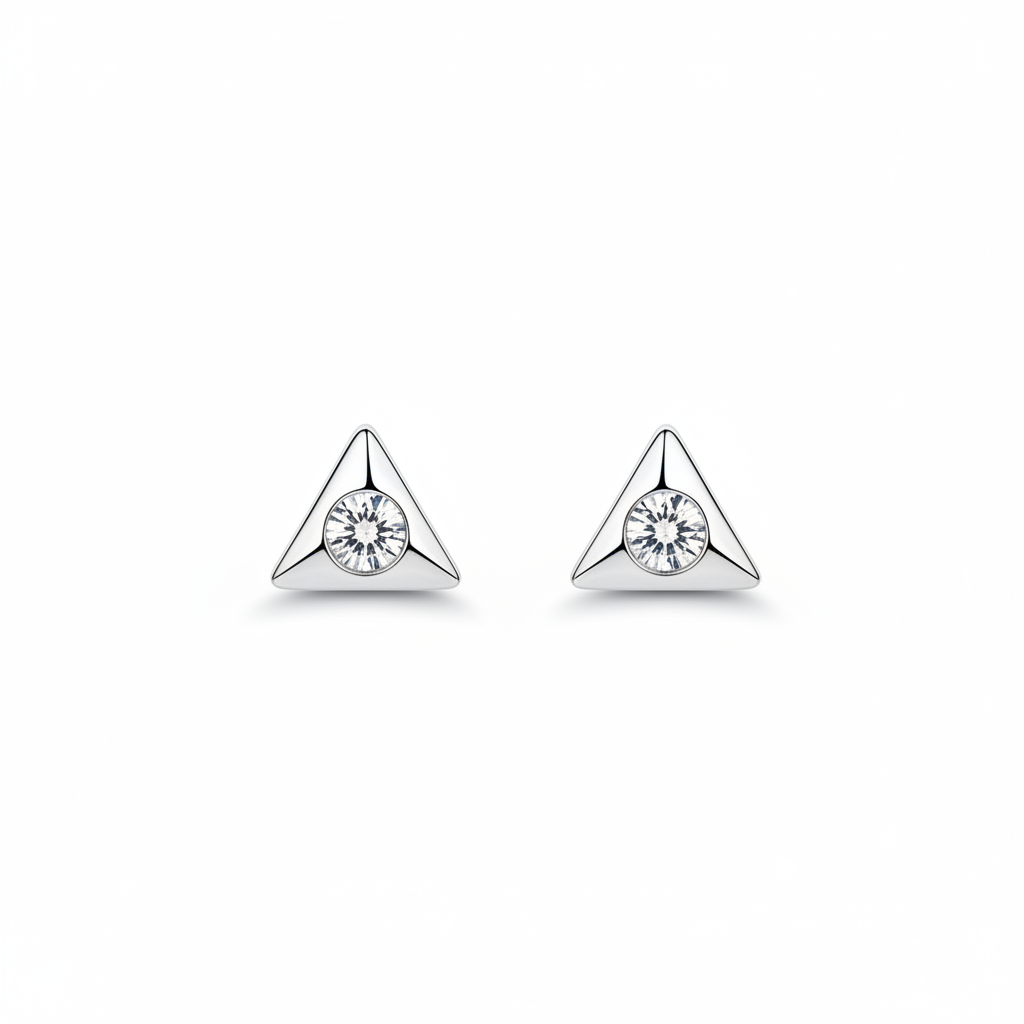 TriGlow Solitaire Studs
