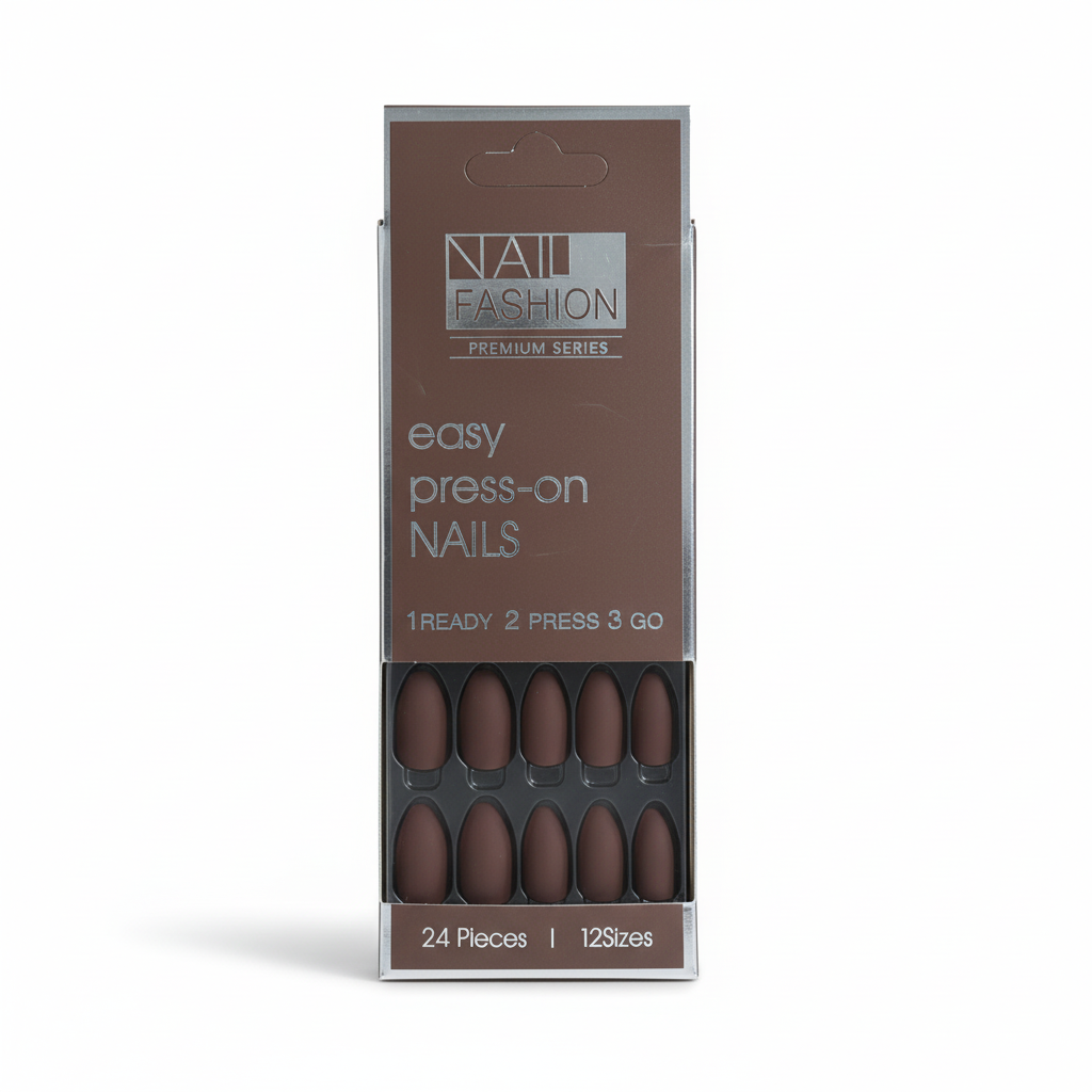 Matte Mocha Press-On Nails