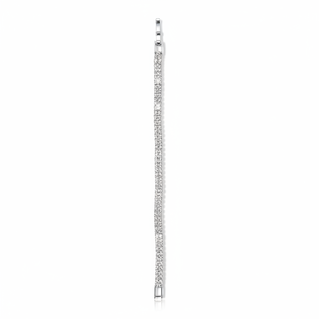 Crystal Tennis Anklet