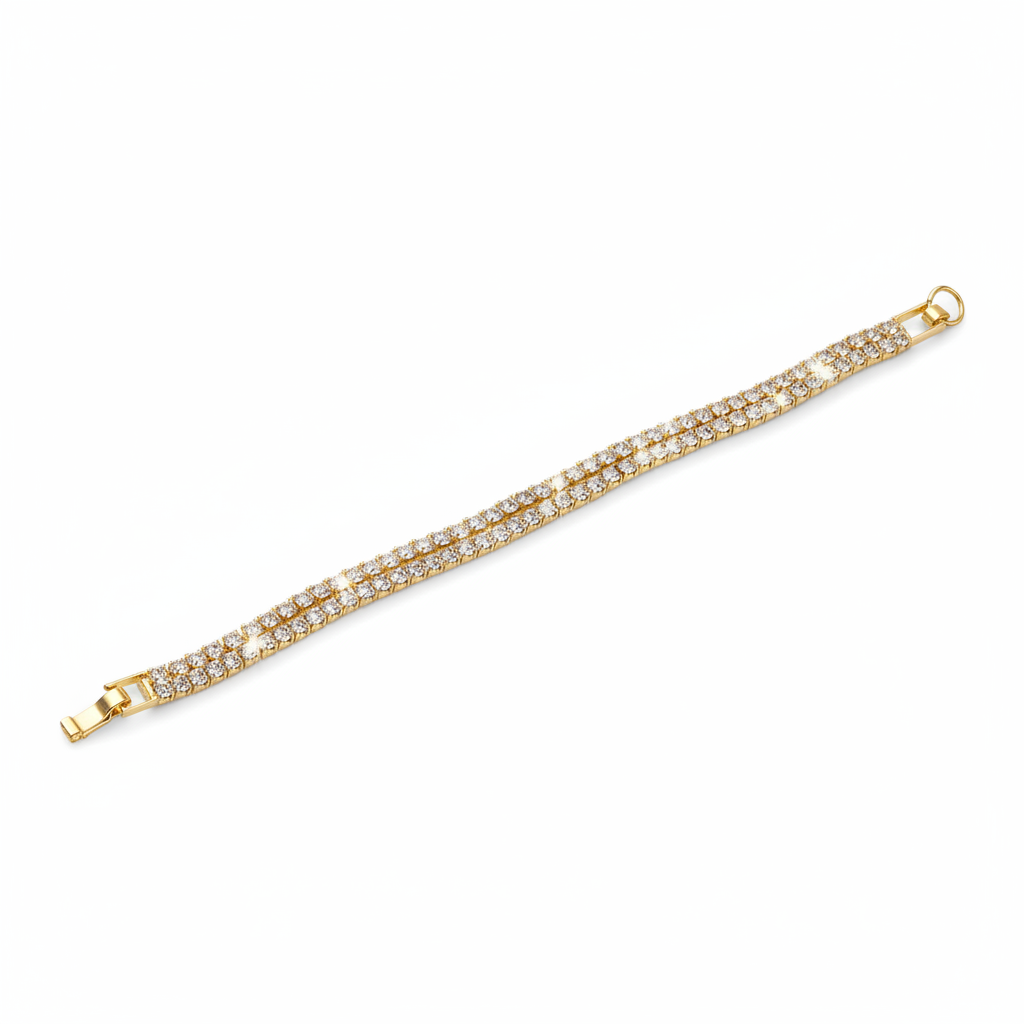 Crystal Tennis Anklet