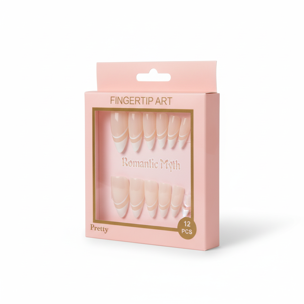 Soft Nude French Press-On Nails