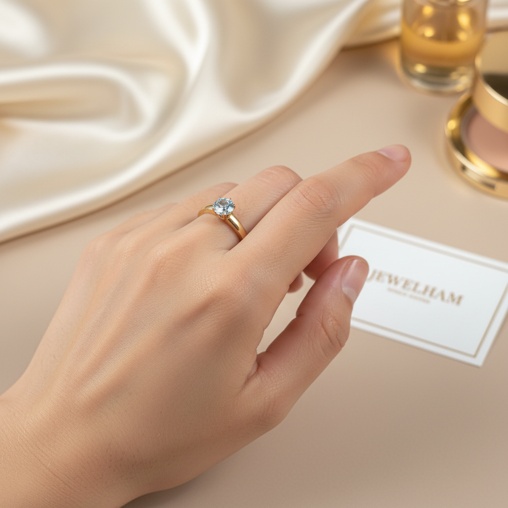 Classic Crystal Ring