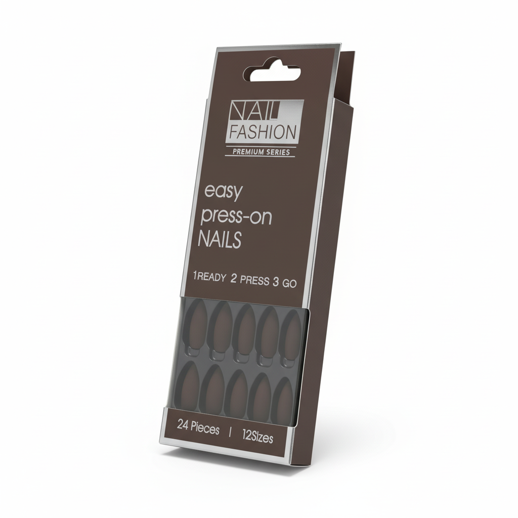 Matte Cocoa Press-On Nails
