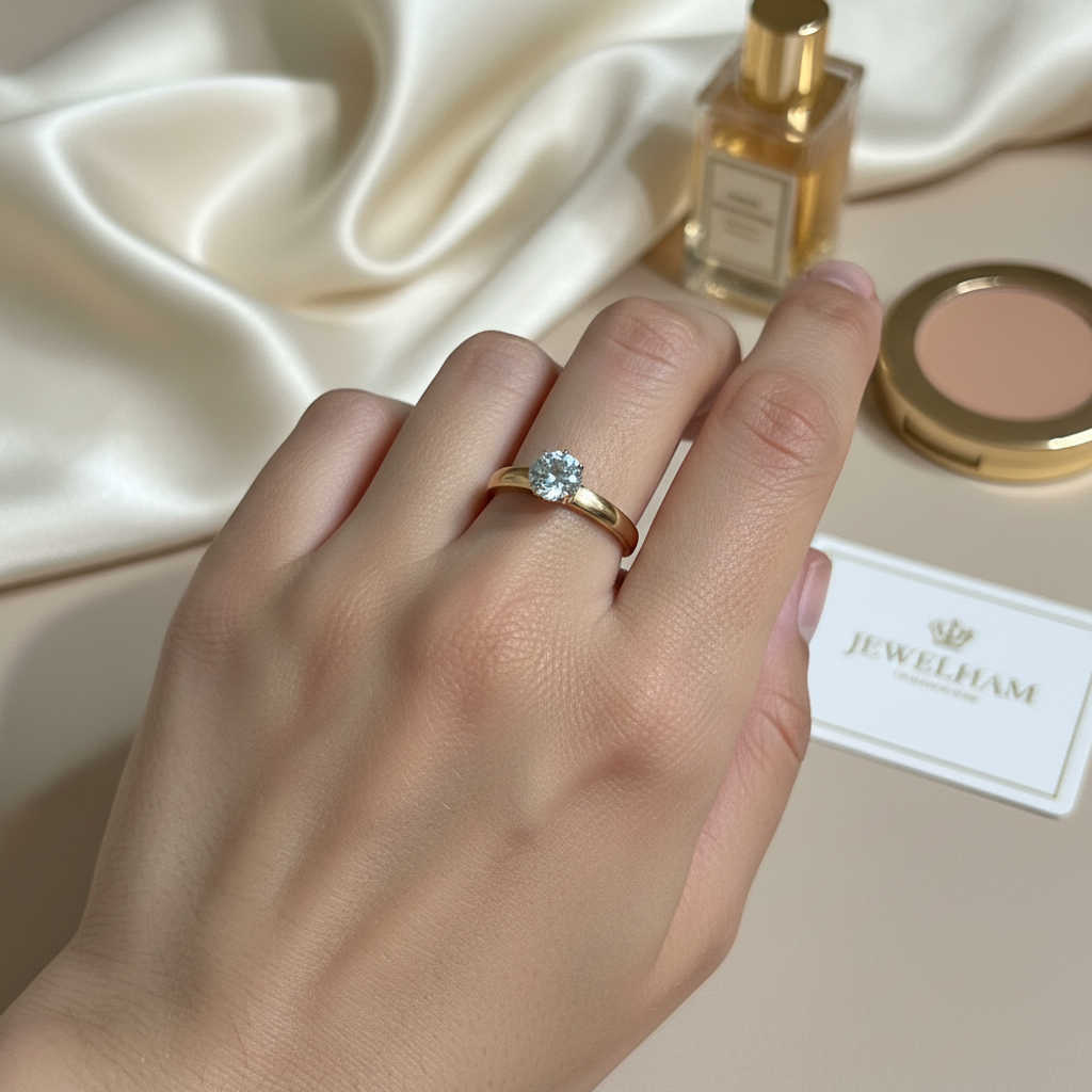 Classic Crystal Ring