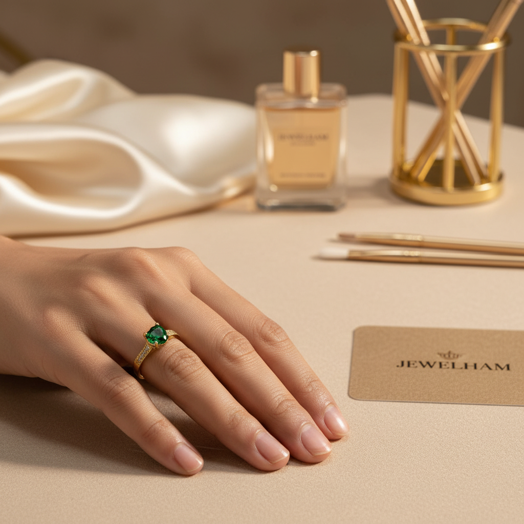 Grace Sapphire Ring - Gold