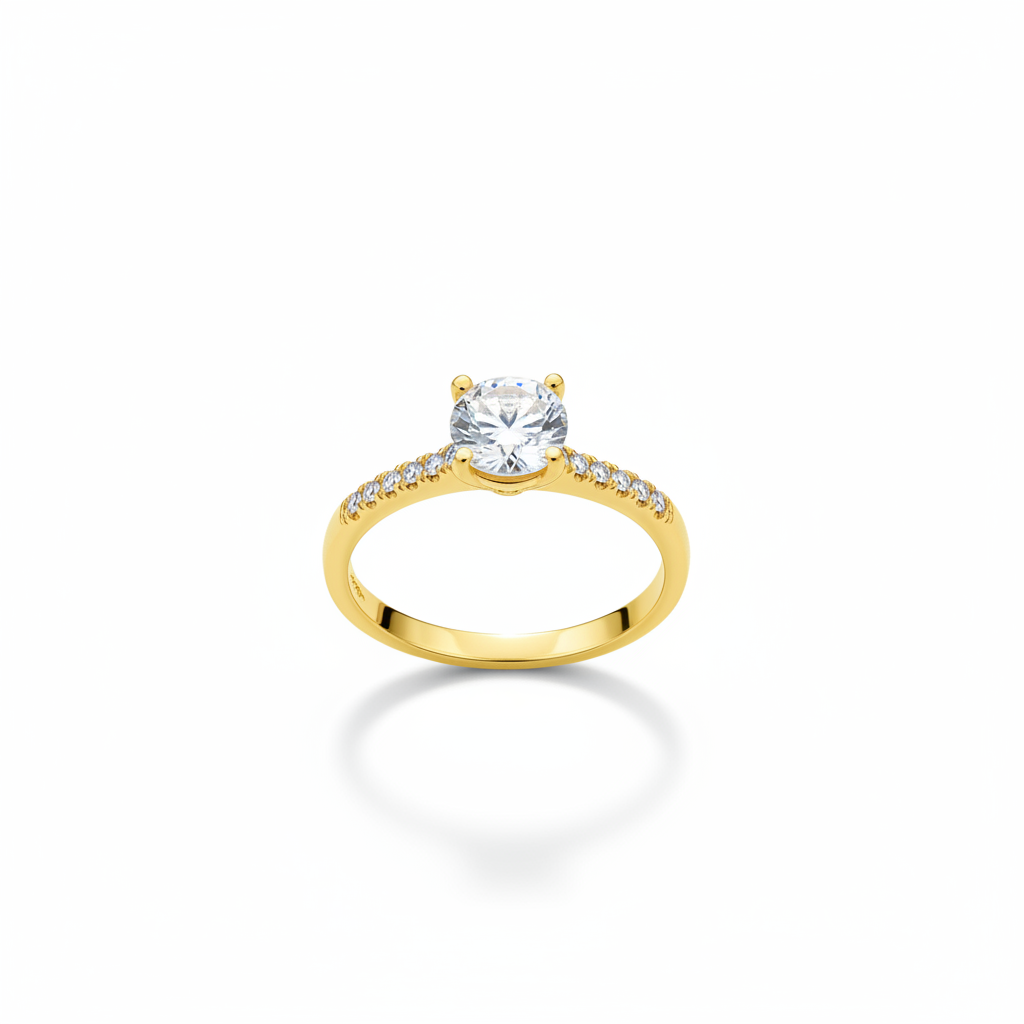 Classic Sapphire Ring - Gold