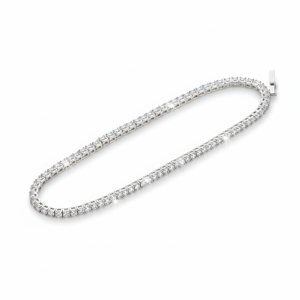 Crystal Tennis Anklet