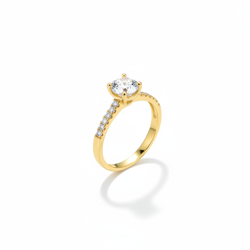 Classic Sapphire Ring - Gold