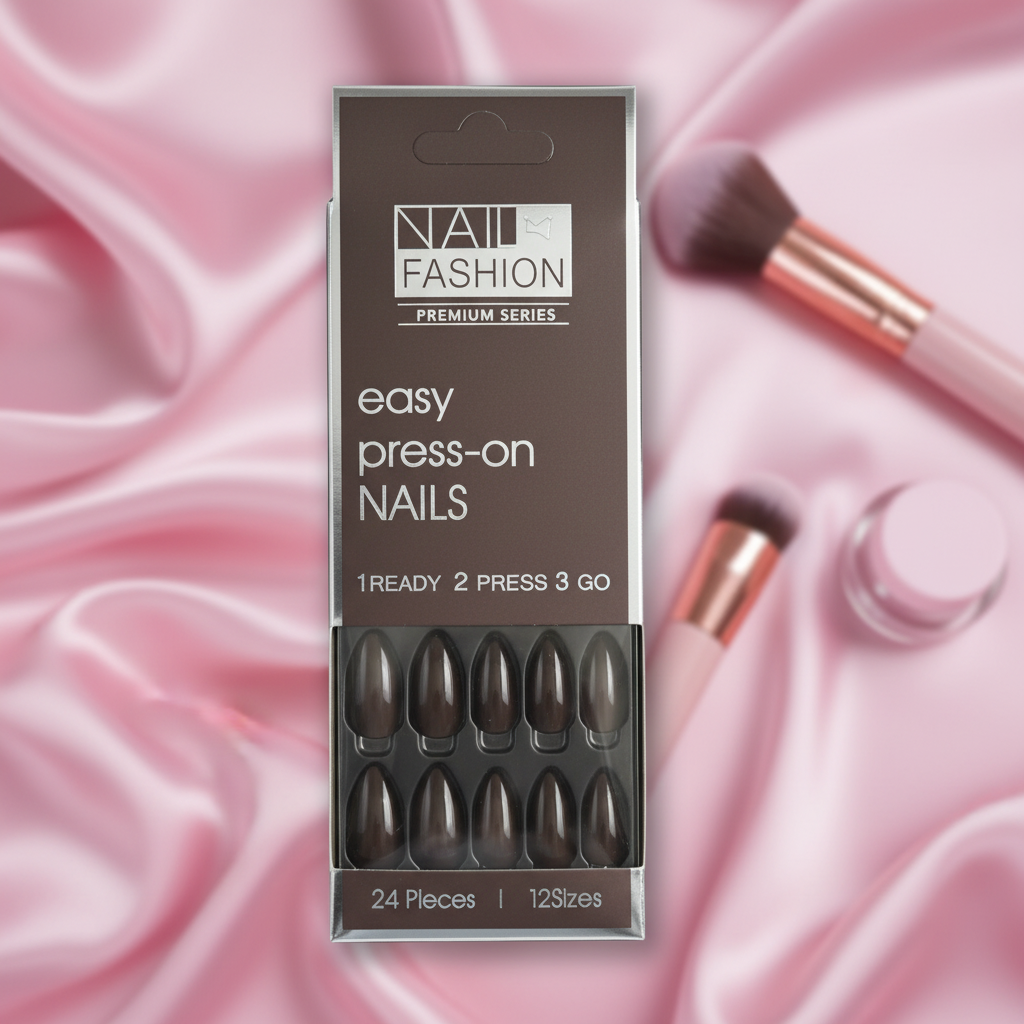 Matte Cocoa Press-On Nails