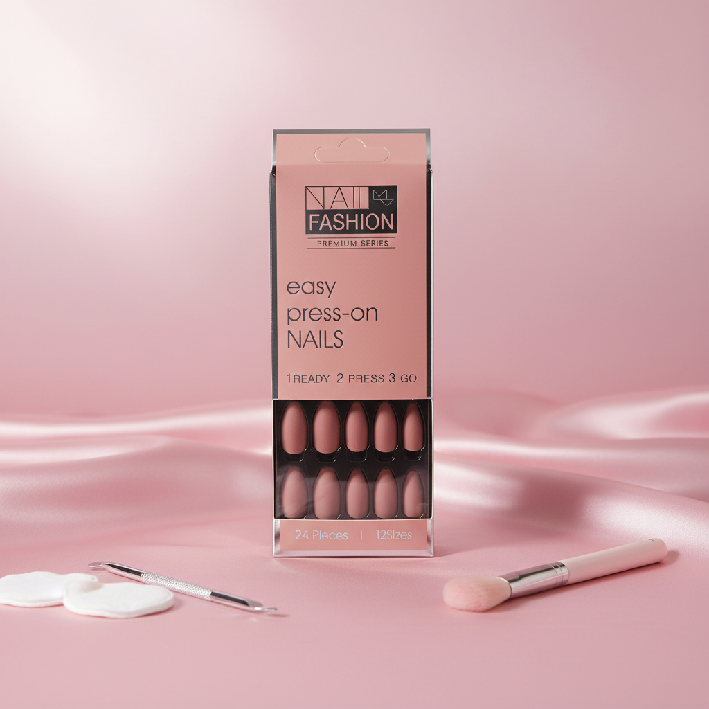 Matte Nude Press-On Nails