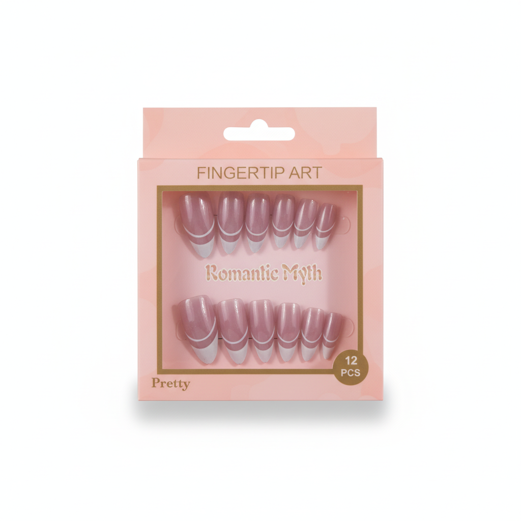 Soft Pink Press-On Nails