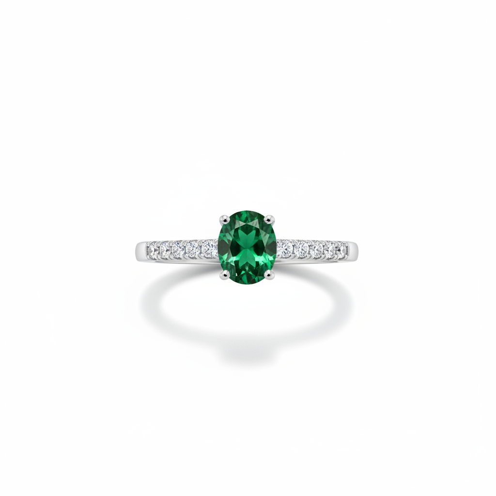 Grace Sapphire Ring - Silver