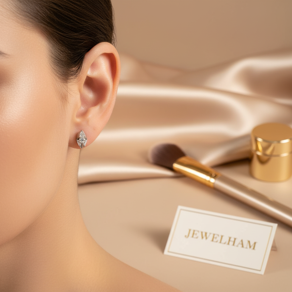 Marquise Petal Studs