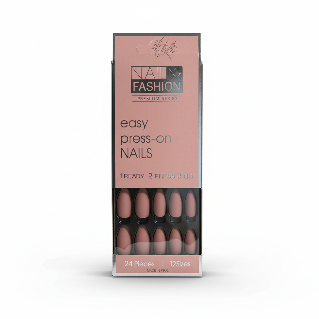 Matte Nude Press-On Nails