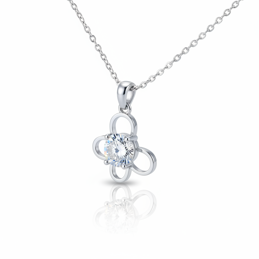 Butterfly Crystal Pendant