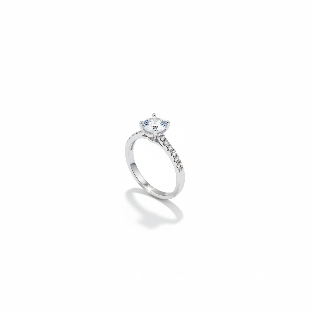 Classic Sapphire  Ring - Silver
